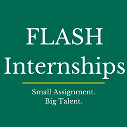 FLASH internships - small assignments, big talents