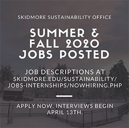 Sustainability Office is hiring!